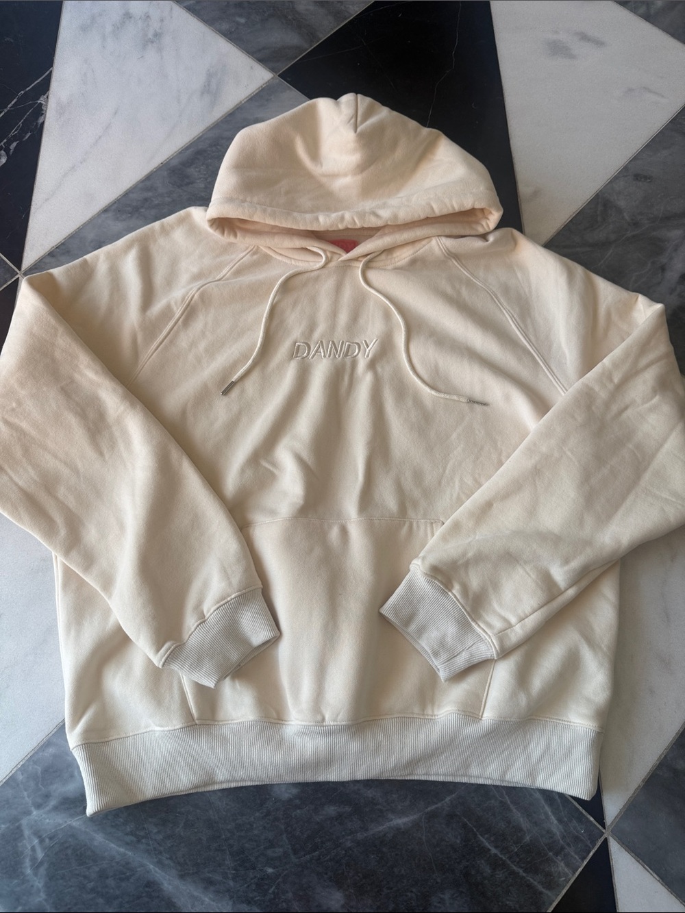 Dandy let’s watch the sunset cream hoodie